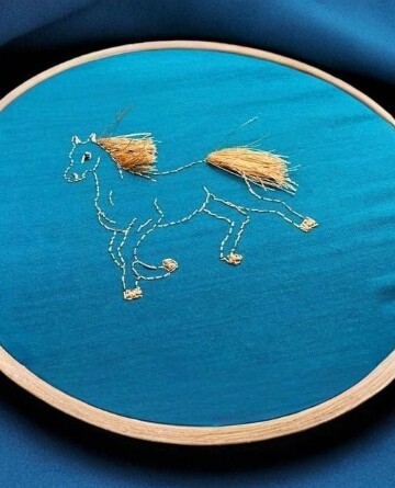 6 Horse Embroidery Free Patterns