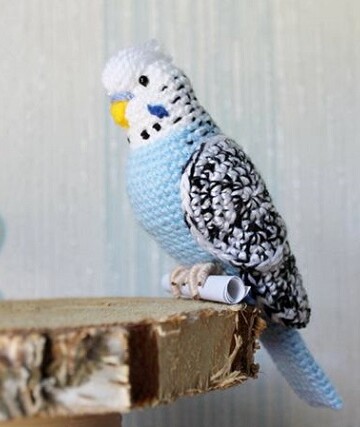 9 Crochet Budgies Free Patterns