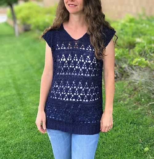 Lunar Lace Tunic