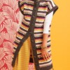 5 Crochet Cardigan Dress Free Patterns