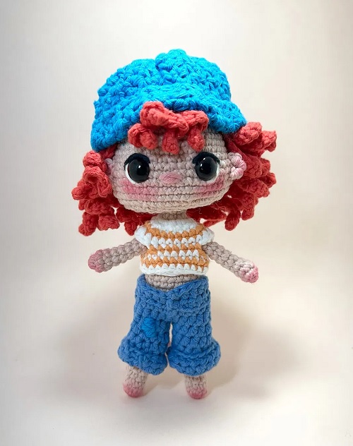 Crocheted Giulia Doll