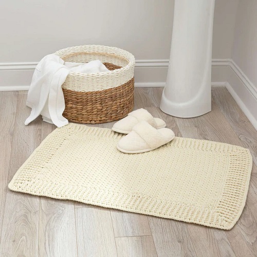 Crochet Home Spa Bath Mat