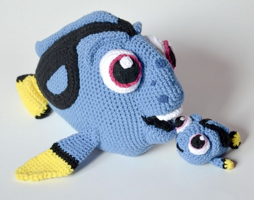 Baby Dory Crochet Free Pattern